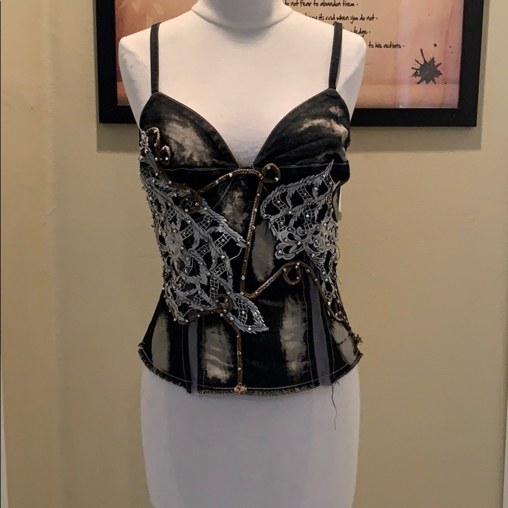 Vintage tight fitting top